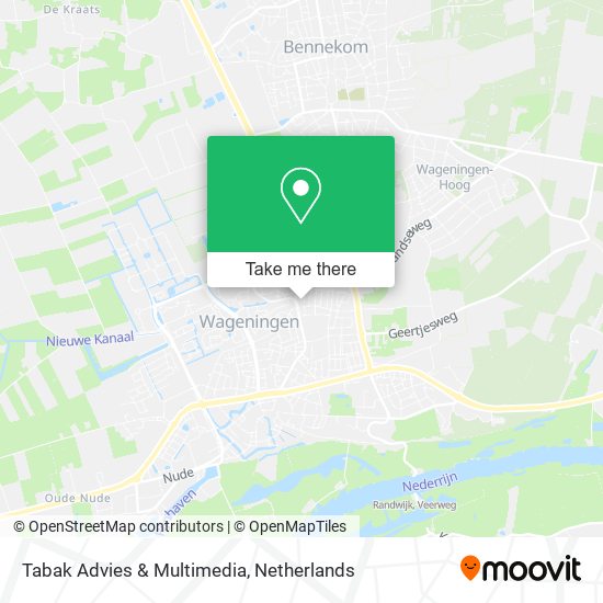 Tabak Advies & Multimedia map