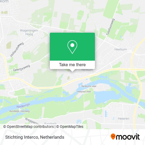 Stichting Interco map