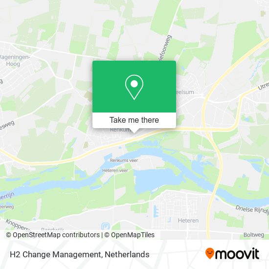 H2 Change Management map