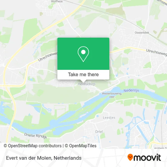 Evert van der Molen map