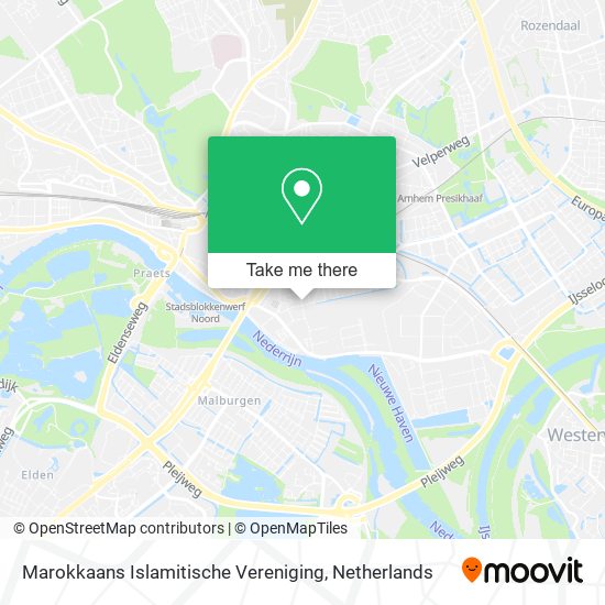 Marokkaans Islamitische Vereniging map