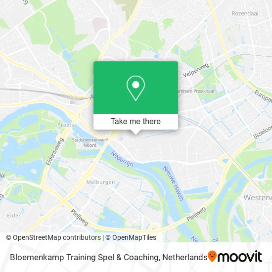 Bloemenkamp Training Spel & Coaching map