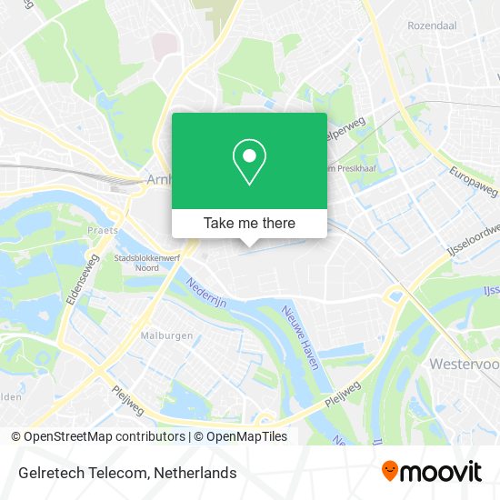 Gelretech Telecom map