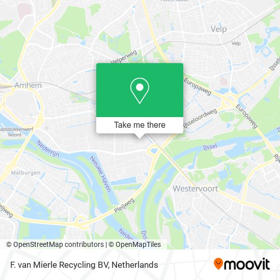 F. van Mierle Recycling BV map
