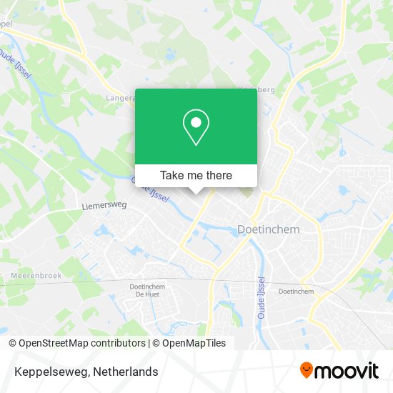 Keppelseweg map