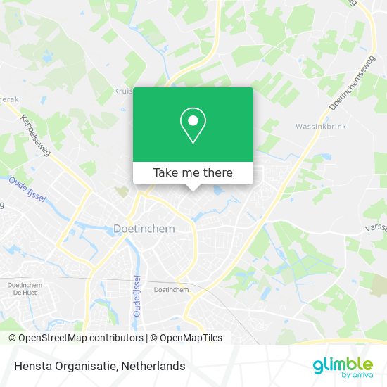 Hensta Organisatie Karte