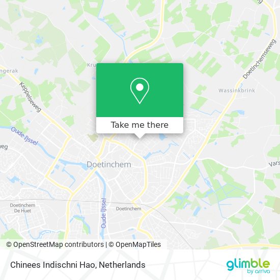 Chinees Indischni Hao map