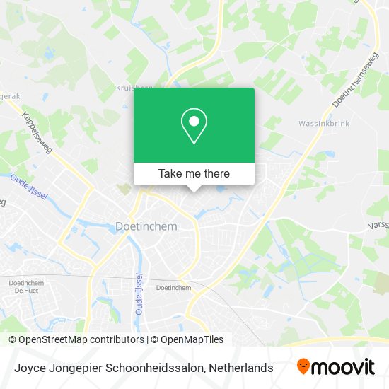 Joyce Jongepier Schoonheidssalon Karte