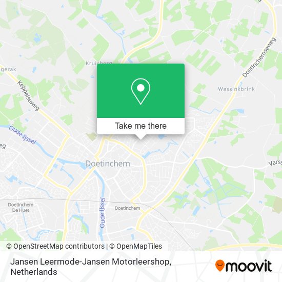 Jansen Leermode-Jansen Motorleershop Karte