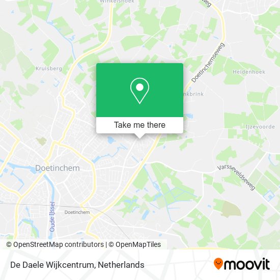 De Daele Wijkcentrum map