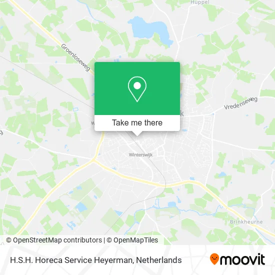 H.S.H. Horeca Service Heyerman map