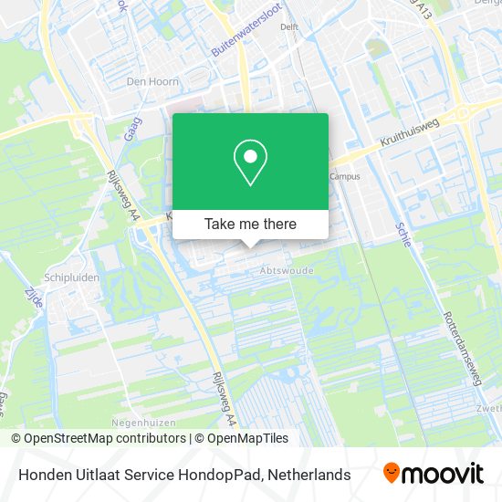 Honden Uitlaat Service HondopPad Karte