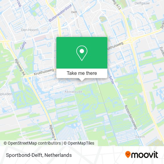 Sportbond-Delft Karte