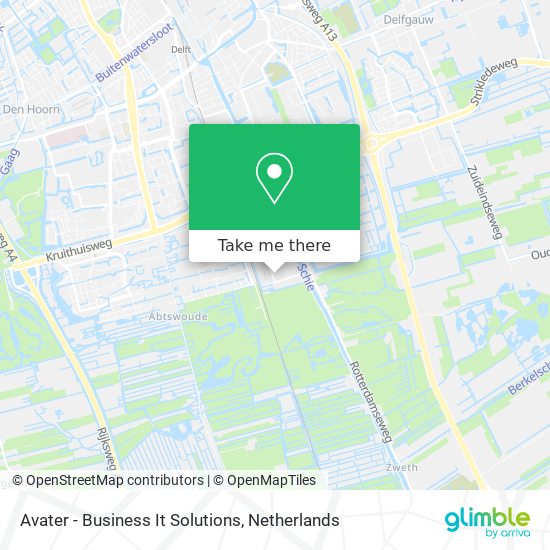 Avater - Business It Solutions map