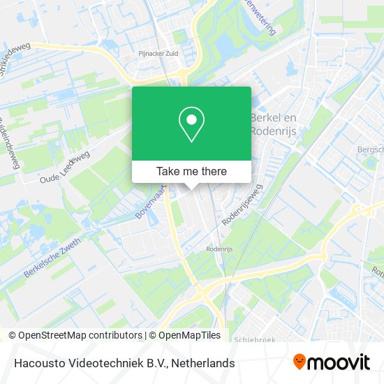 Hacousto Videotechniek B.V. map
