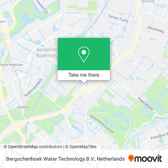 Bergschenhoek Water Technology B.V. map