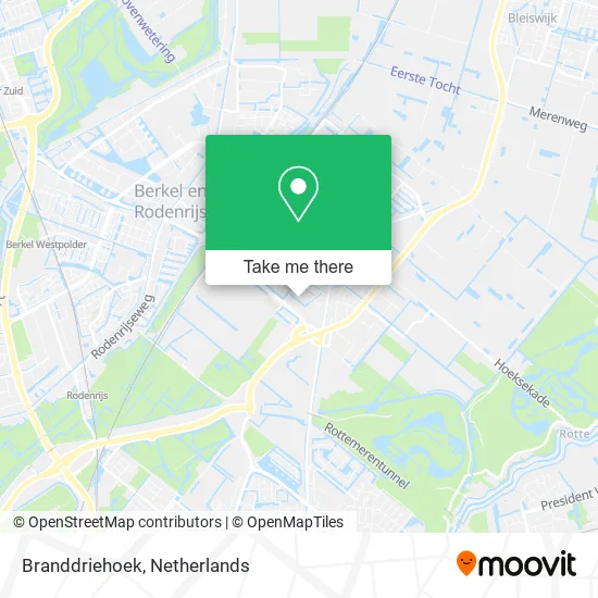 Branddriehoek map