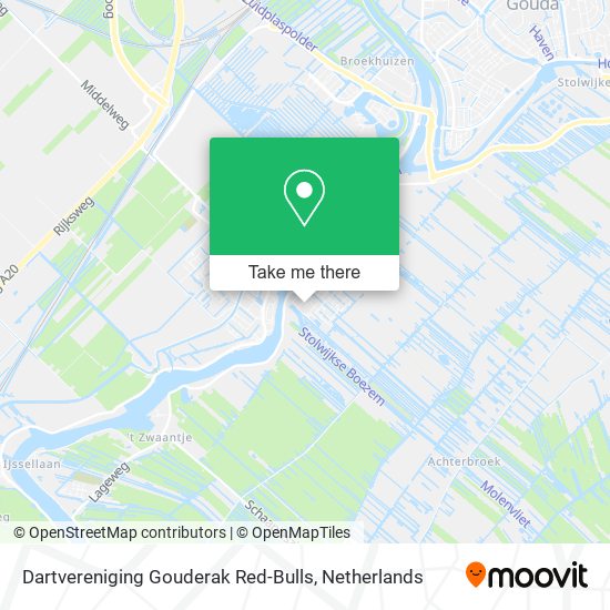 Dartvereniging Gouderak Red-Bulls map