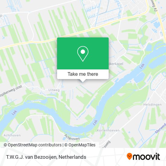 T.W.G.J. van Bezooijen map