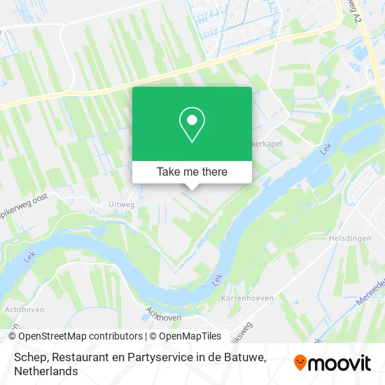 Schep, Restaurant en Partyservice in de Batuwe map