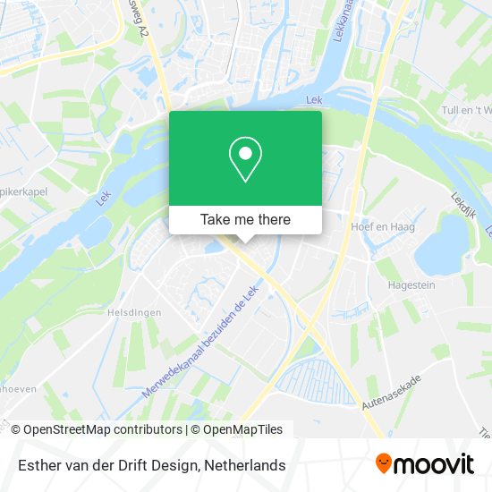 Esther van der Drift Design map