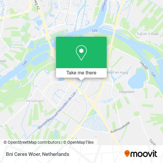 Bni Ceres Woer map