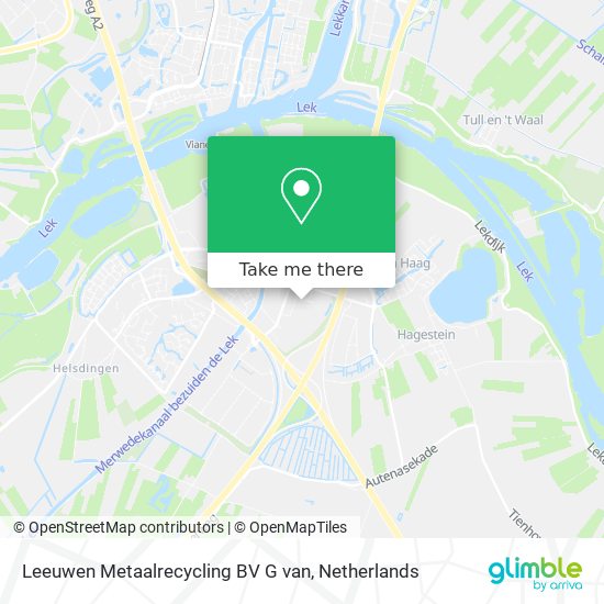 Leeuwen Metaalrecycling BV G van Karte