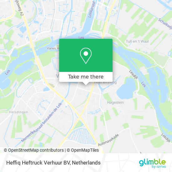Heffiq Heftruck Verhuur BV map