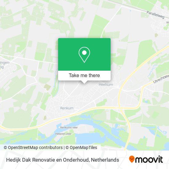 Hedijk Dak Renovatie en Onderhoud map