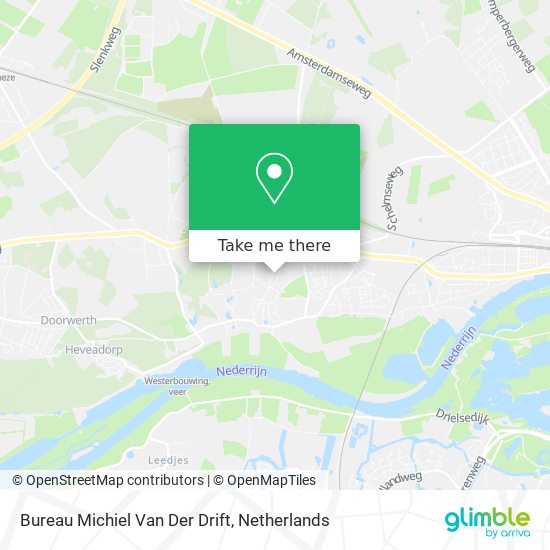 Bureau Michiel Van Der Drift map