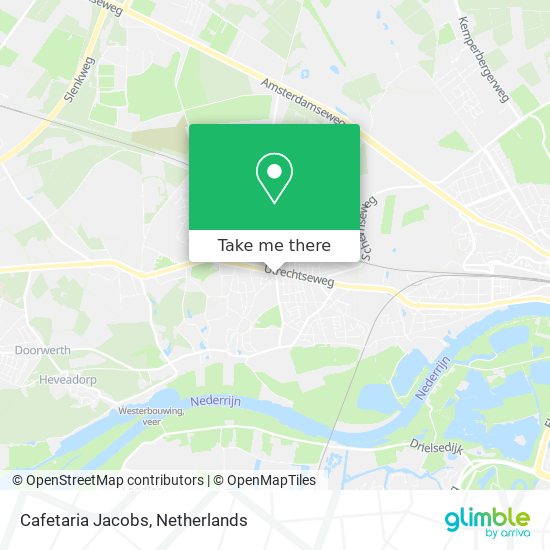 Cafetaria Jacobs map