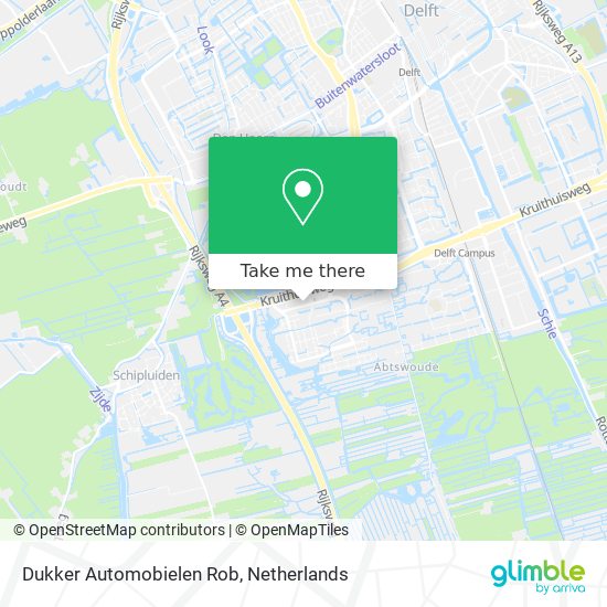 Dukker Automobielen Rob map