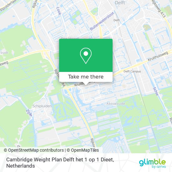 Cambridge Weight Plan Delft het 1 op 1 Dieet map