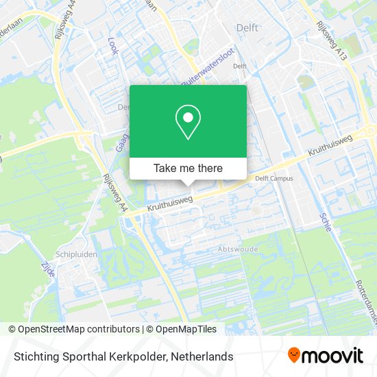 Stichting Sporthal Kerkpolder Karte