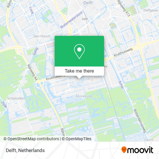 Delft Karte