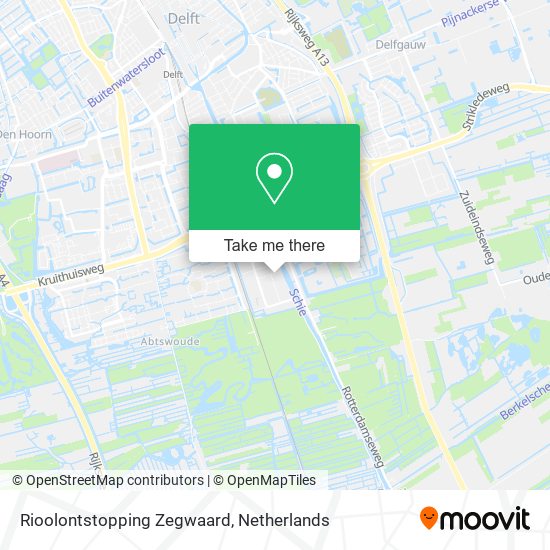 Rioolontstopping Zegwaard map