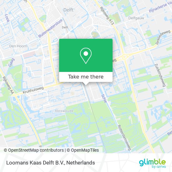 Loomans Kaas Delft B.V. map