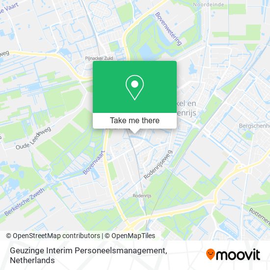 Geuzinge Interim Personeelsmanagement map