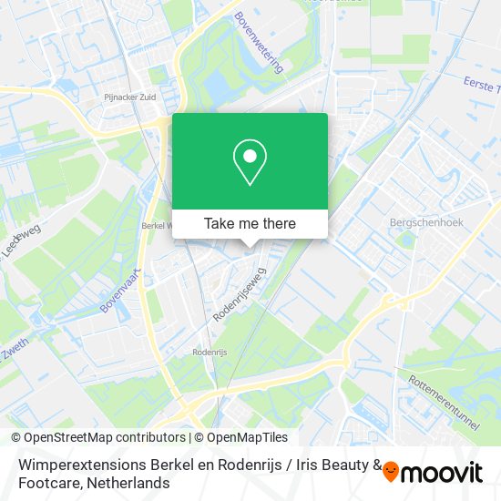 Wimperextensions Berkel en Rodenrijs / Iris Beauty & Footcare map