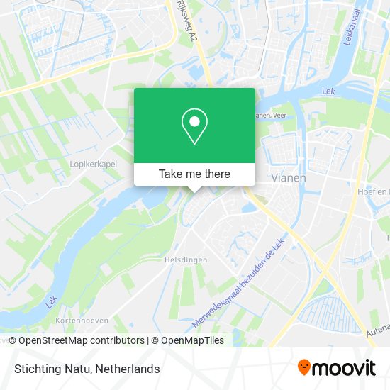 Stichting Natu map