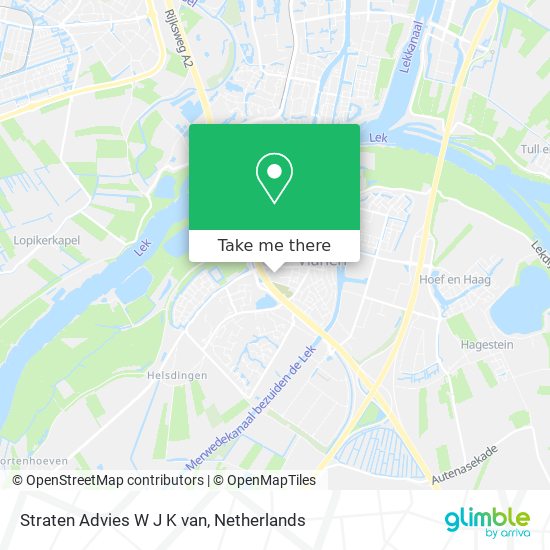 Straten Advies W J K van map