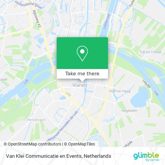 Van Klei Communicatie en Events map