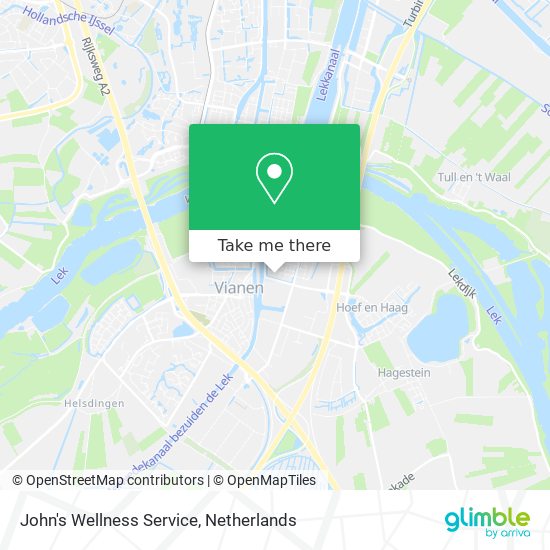 John's Wellness Service map