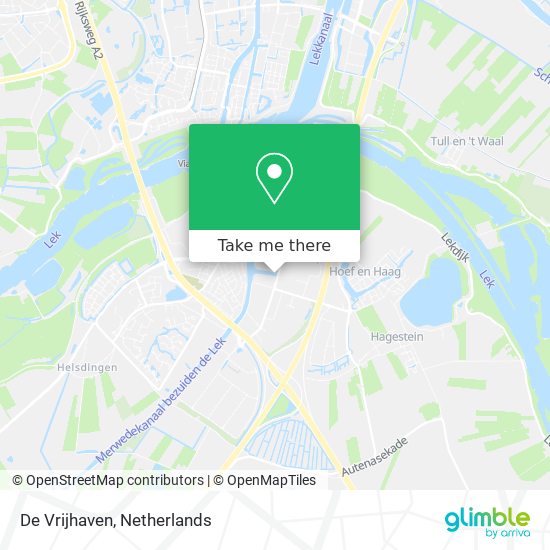 De Vrijhaven Karte