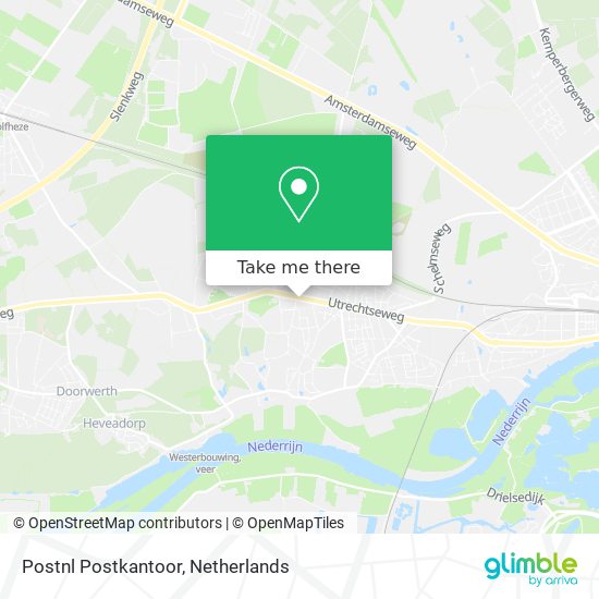 Postnl Postkantoor map