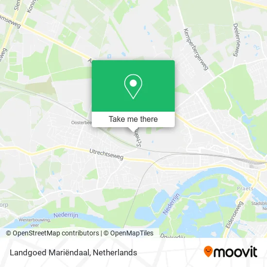 Landgoed Mariëndaal map