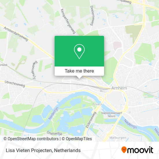 Lisa Vieten Projecten map