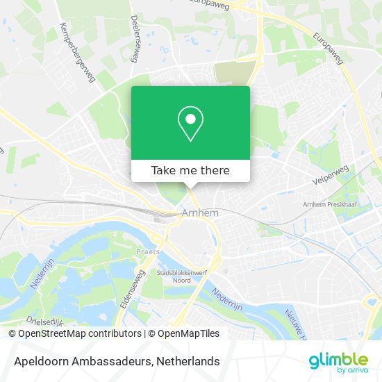 Apeldoorn Ambassadeurs map