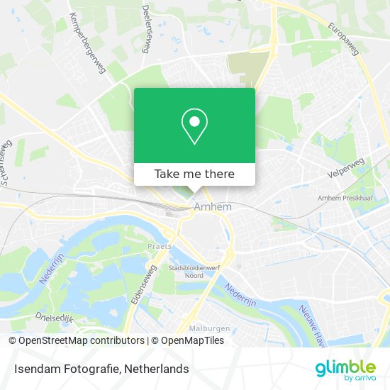 Isendam Fotografie map