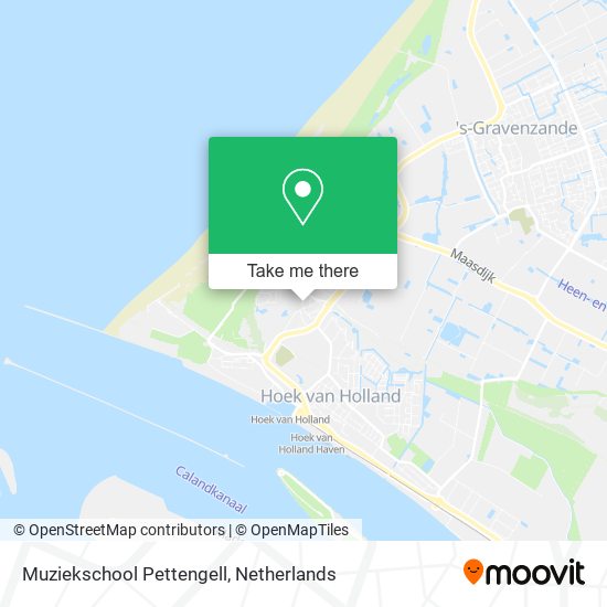Muziekschool Pettengell map